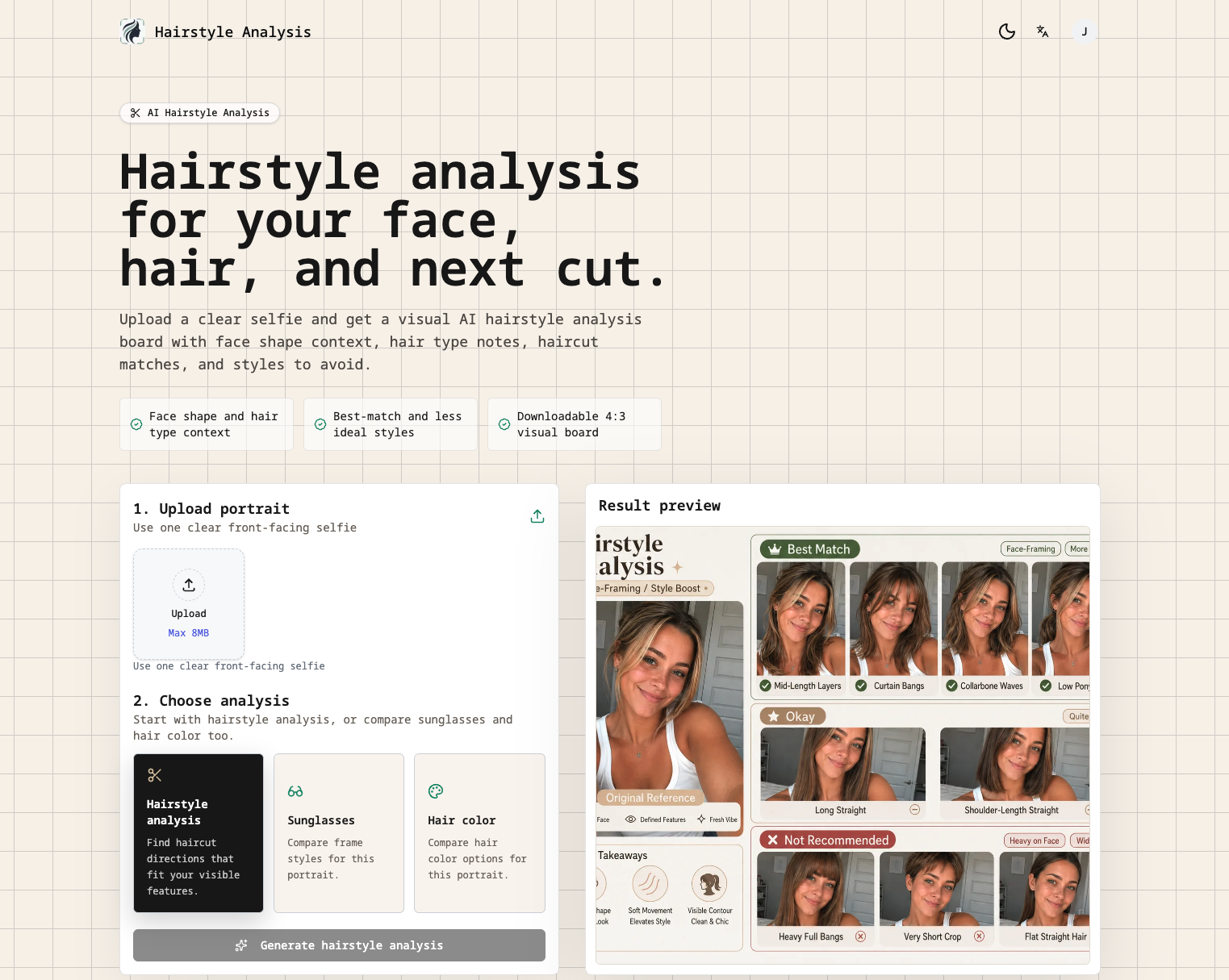 Hairstyle Analysis logo